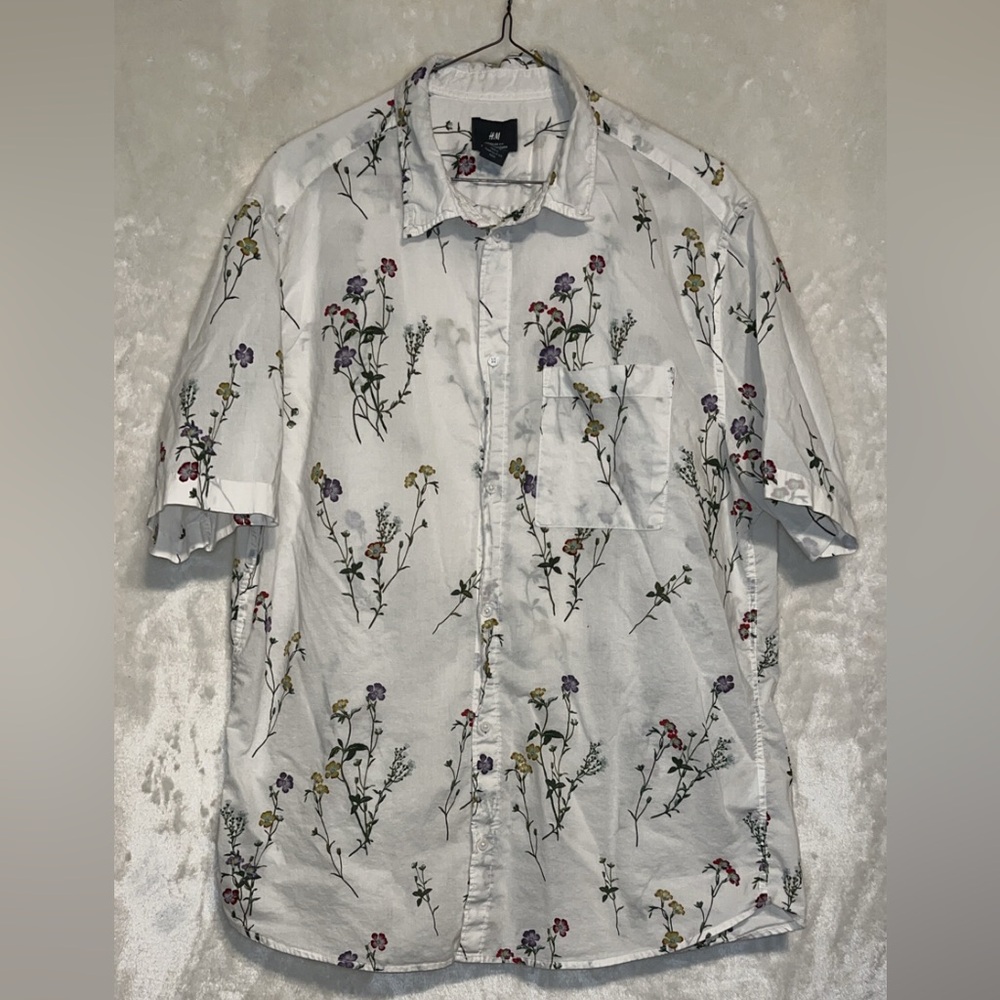 Floral Button-Up Shirt
